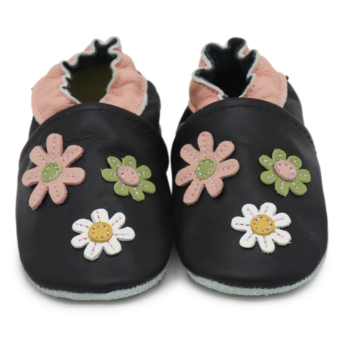 Zapatillas piel para primeros pasos – Carozoo bebé]!d~[ - imagen 2