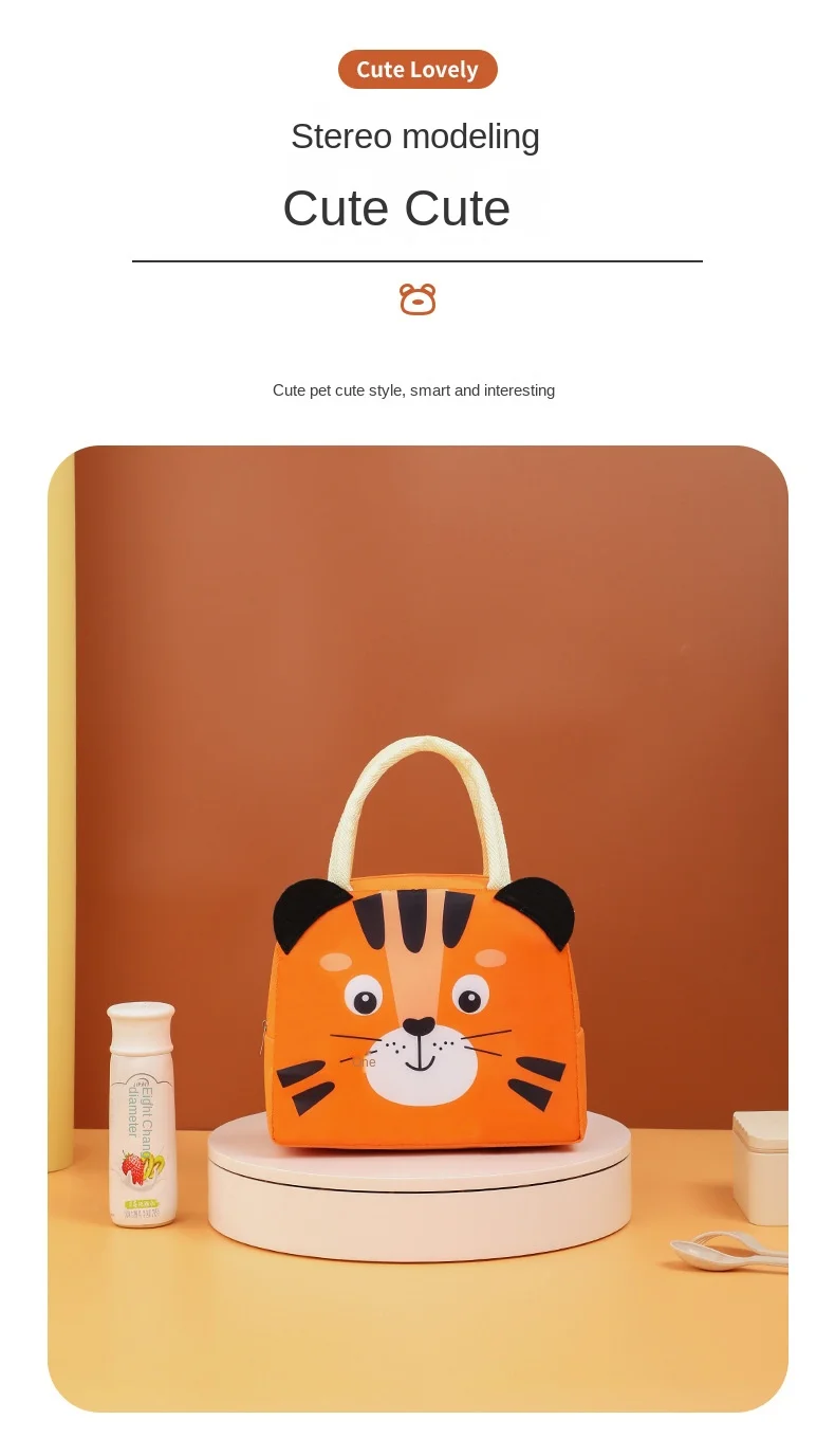 Bolsa térmica infantil portátil para el cole
