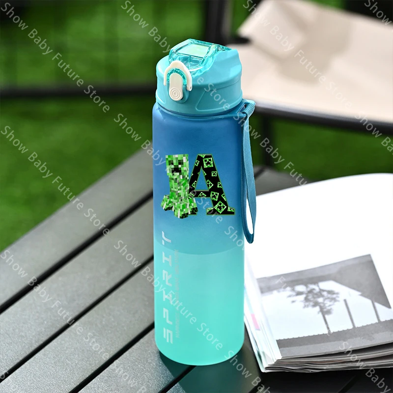 Botella con pajita Minecraft a prueba de fugas - imagen 5