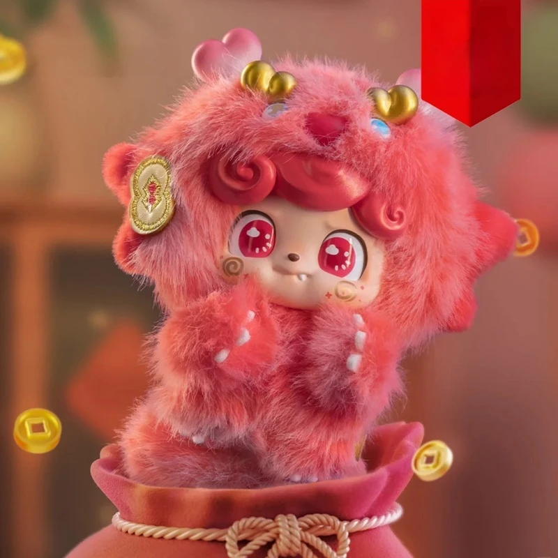 Lucky llavero de peluche con colgante para bolsa, regalo - imagen 4