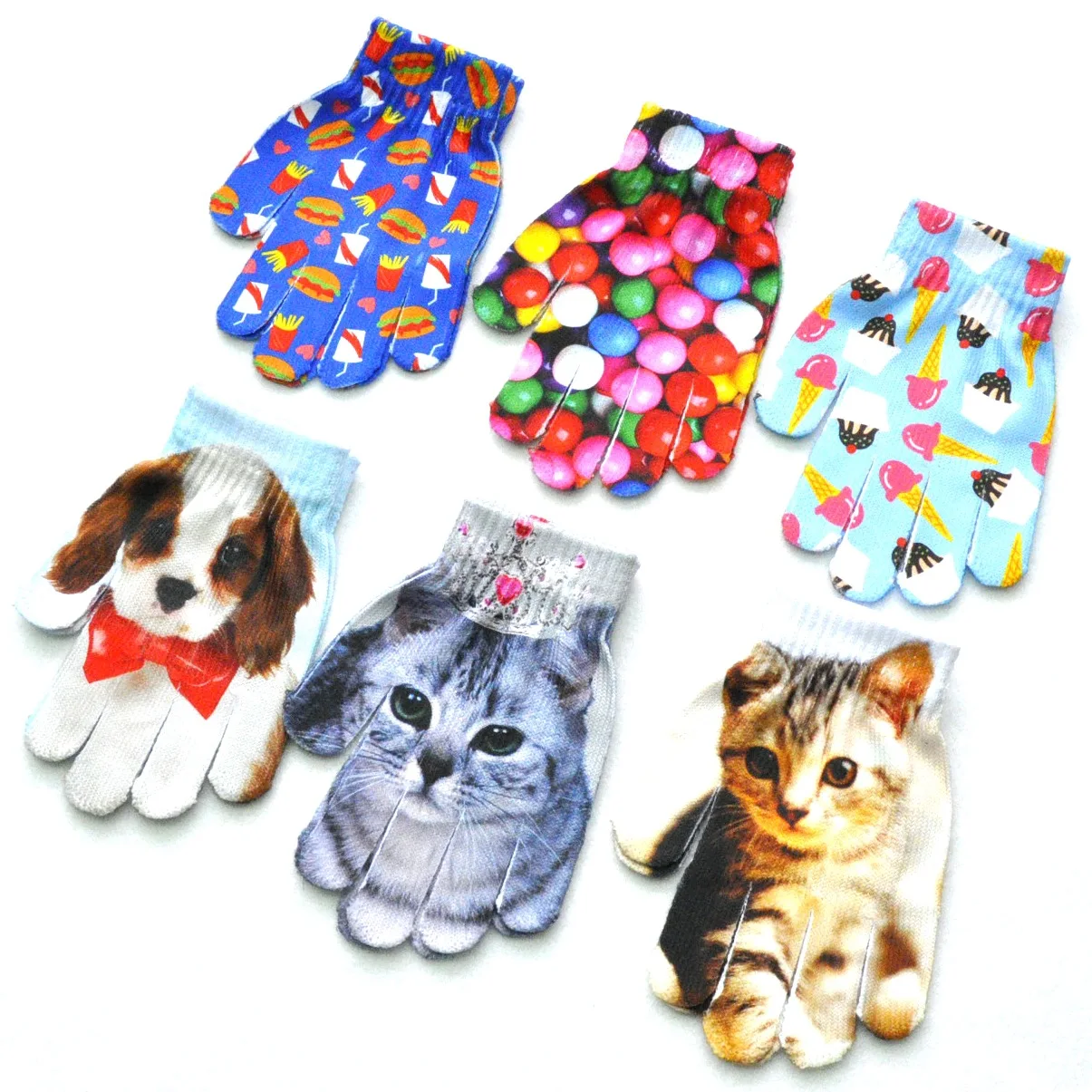 Guantes de punto térmicos para niños – Invierno - imagen 3