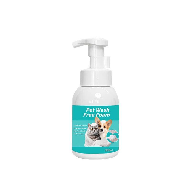 Champú en seco para mascotas con desodorante - Espuma sin enjuague - imagen 2