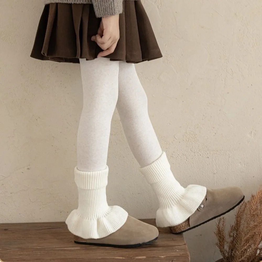 Calentadores de piernas de punto para niños – Estilo Lolita invierno