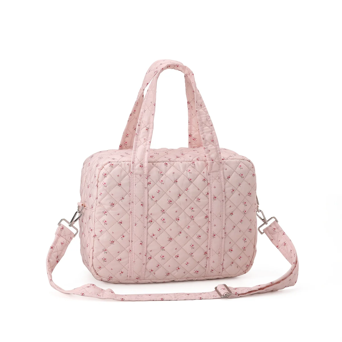 Bolso de maternidad bandolera floral gran capacidad para viaje - imagen 3