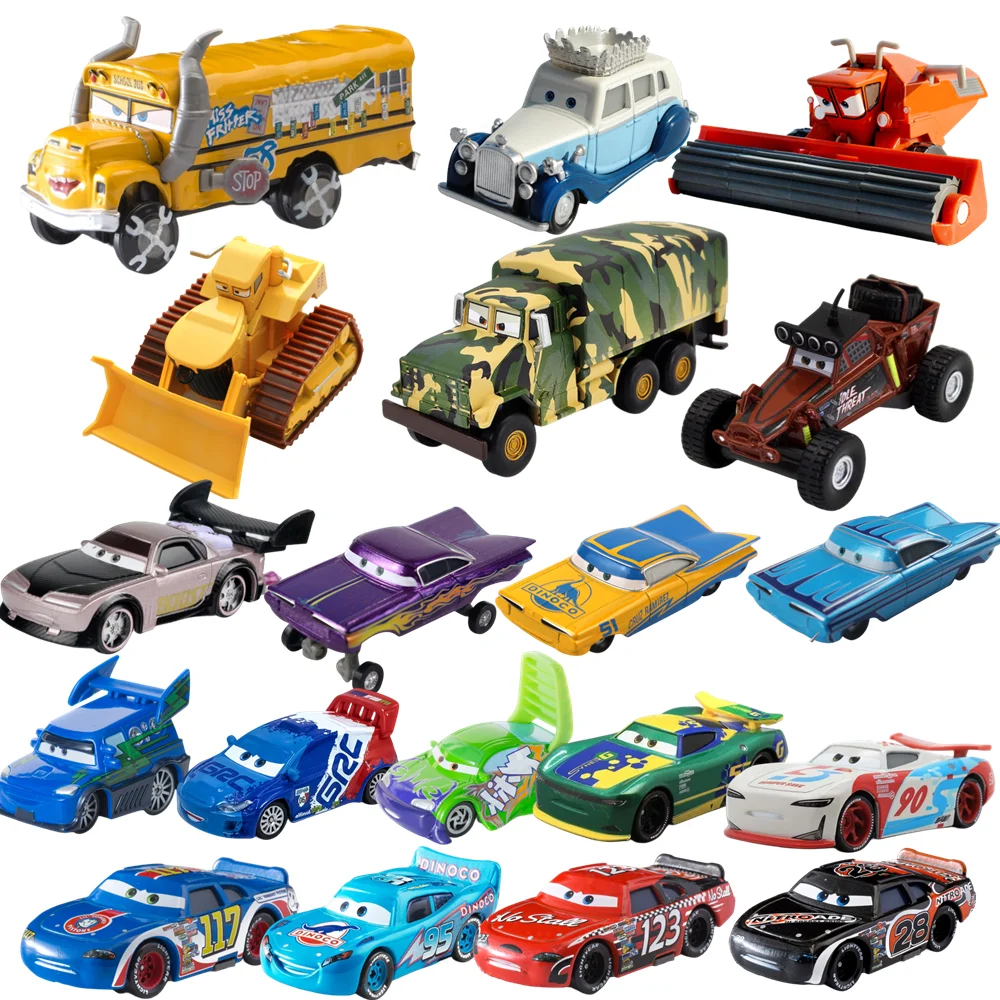 Pixar Cars coche de metal fundido a presión Rayo McQueen