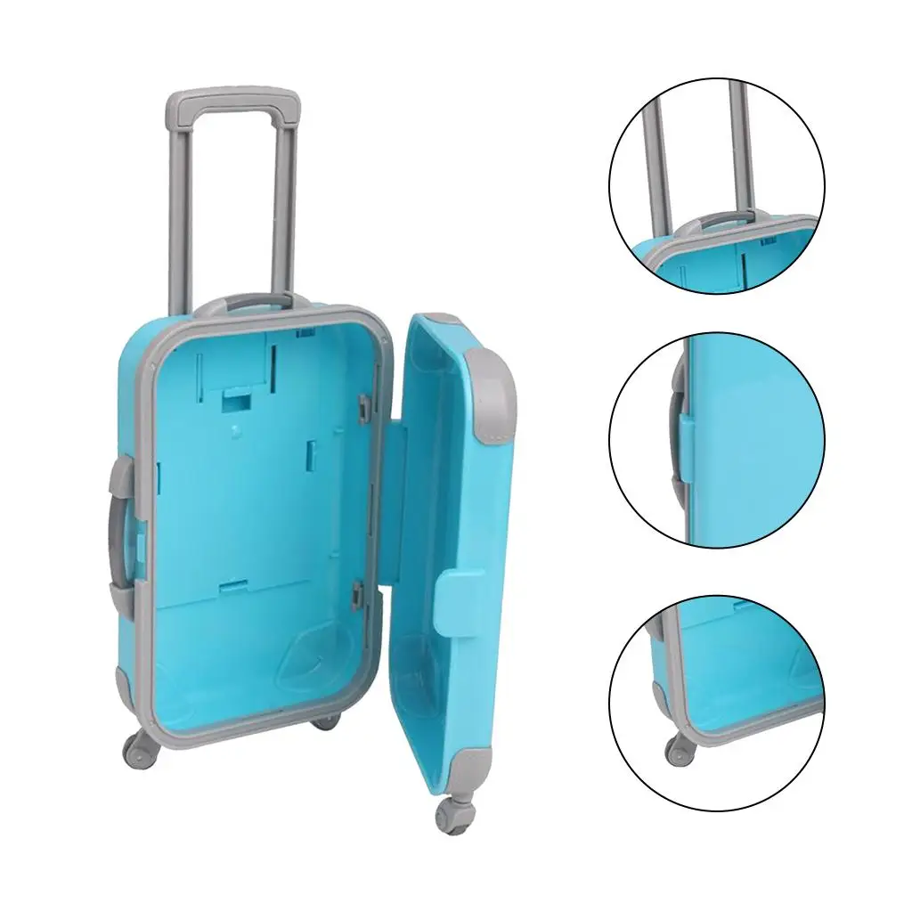 Maleta de viaje para muñecas con compartimento y asa - imagen 2