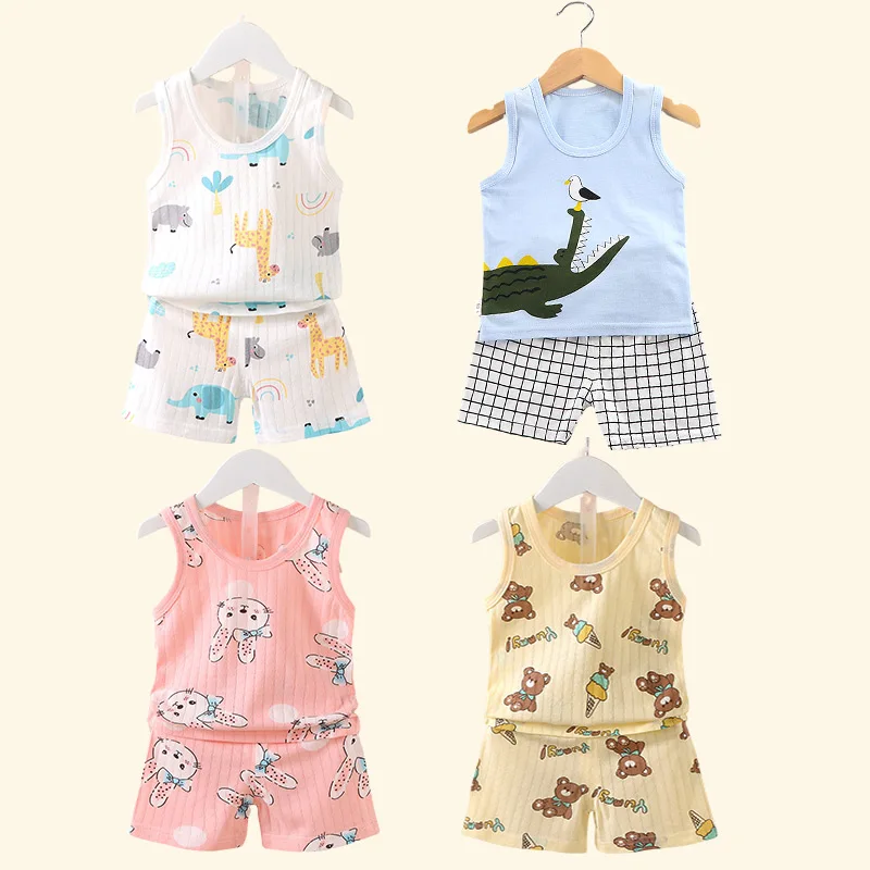 Conjunto de verano para niño: camiseta sin mangas y pantalón corto - imagen 4