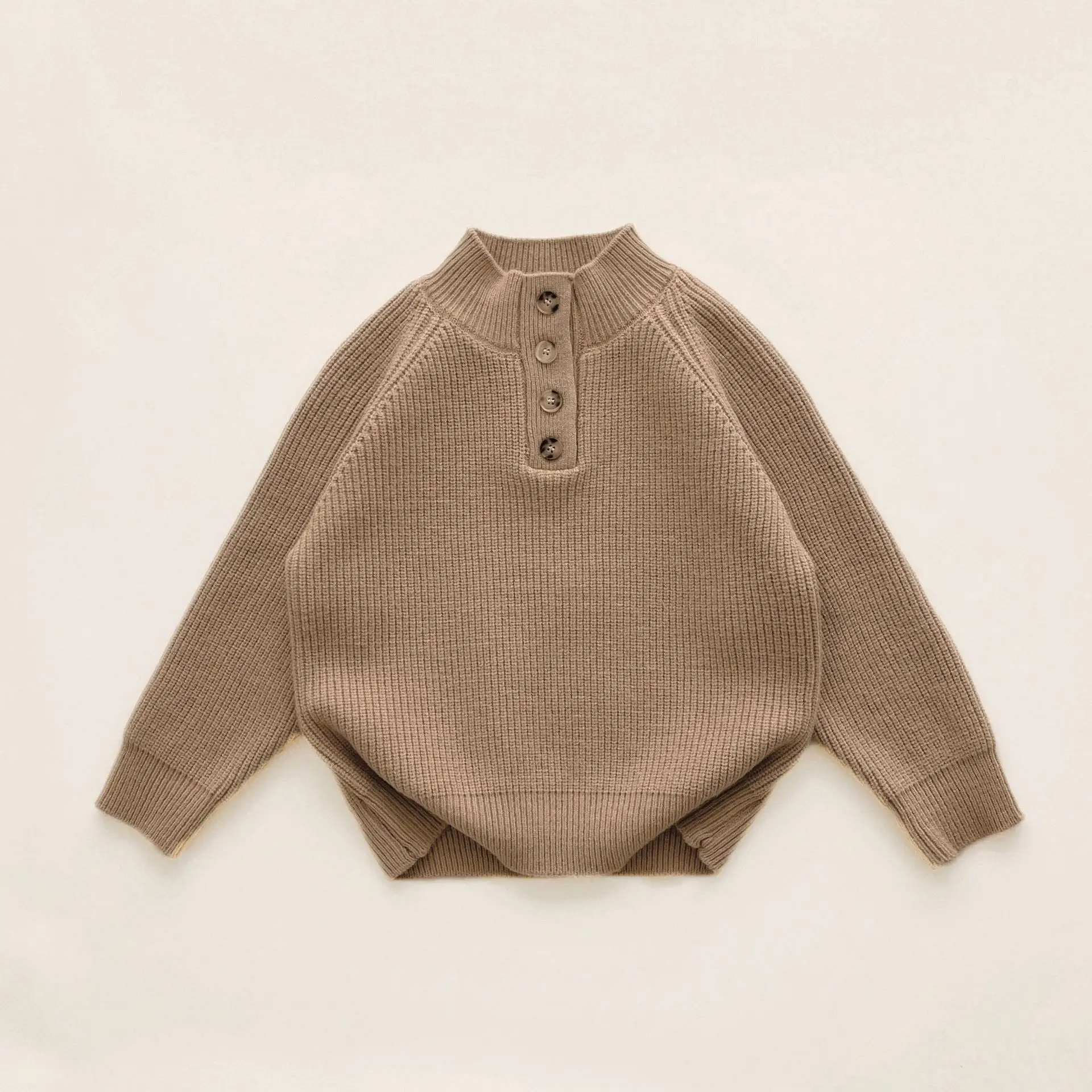 Jersey de algodón grueso para niño – Suéter cálido de otoño
