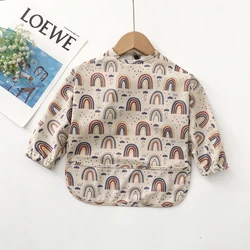 Babero impermeable con bolsillo para bebé - PU lavable