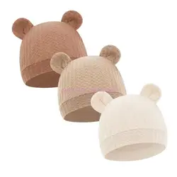 Gorros R6FD elásticos para recién nacidos de punto gofre