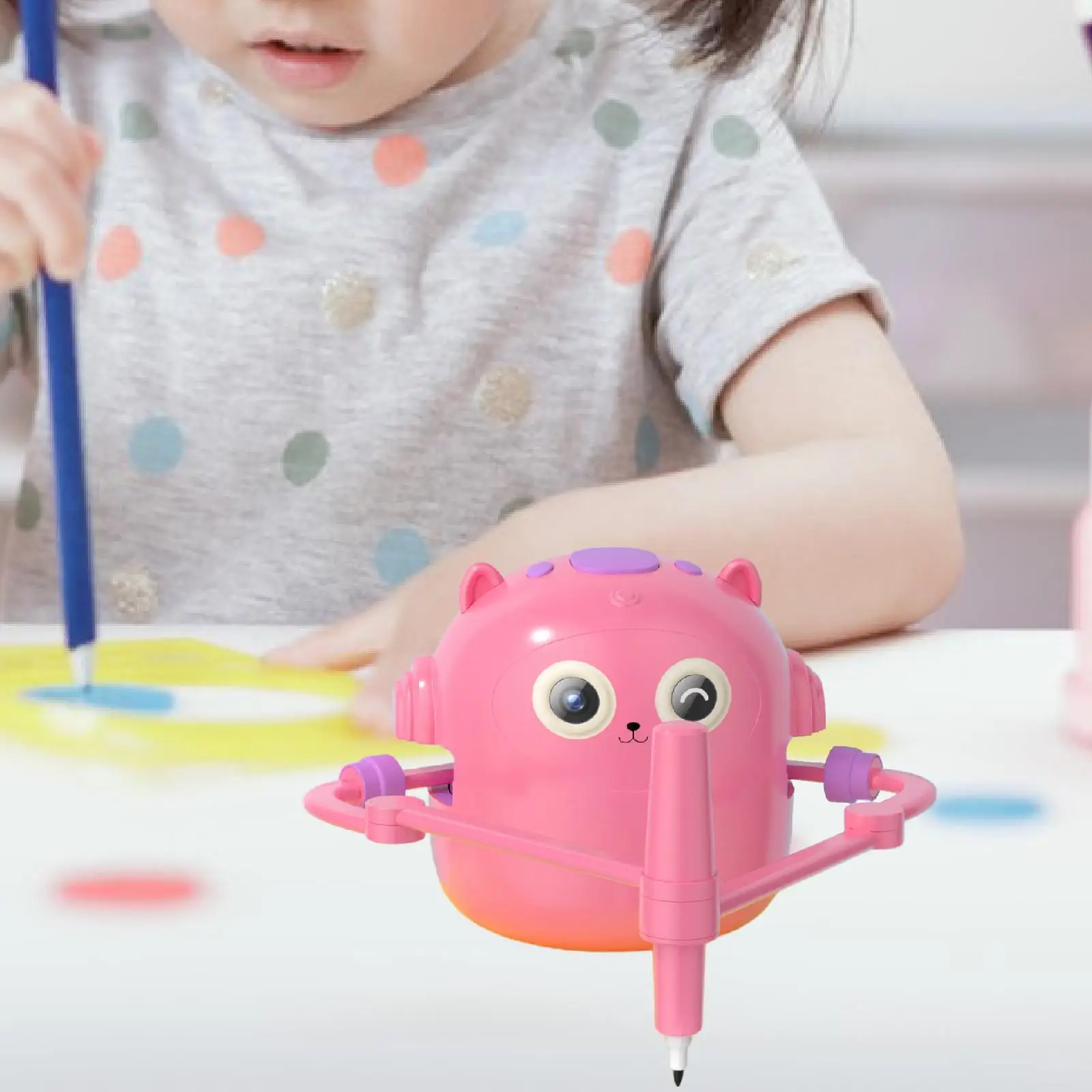 Robot de dibujo educativo portátil para niños – Pintura creativa - imagen 5