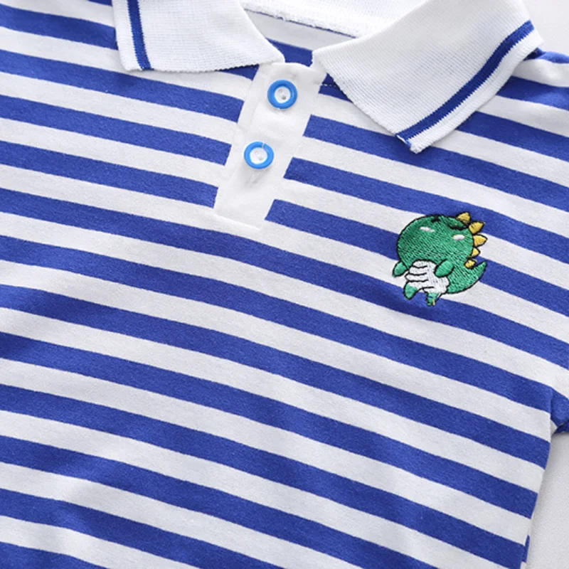 Conjunto ropa de verano para bebés: camiseta de manga corta y mono - imagen 5