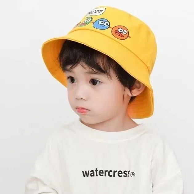 Sombrero cubo infantil con dibujos - Protección solar y cuerda - imagen 5