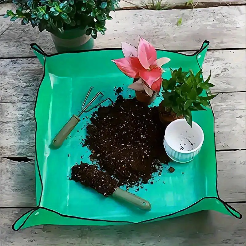Estera para plantar impermeable y plegable para trasplantes - imagen 3