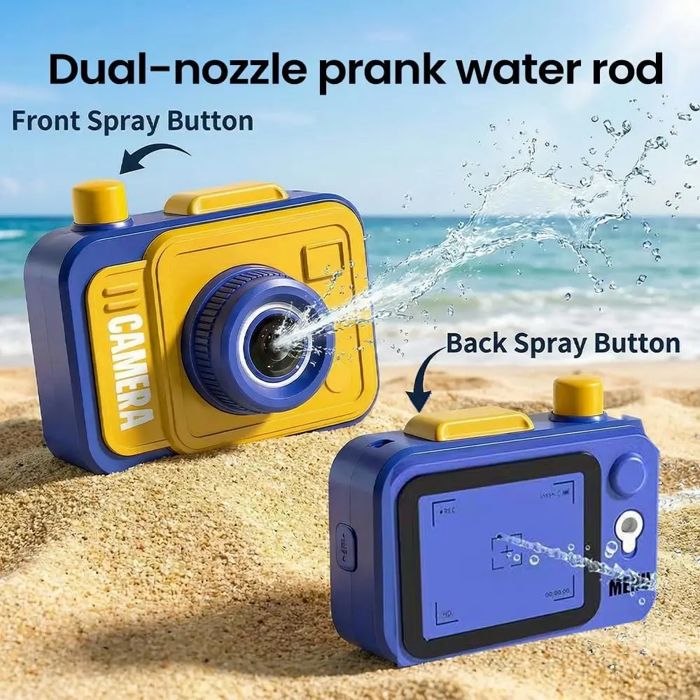 Pistola de agua con cámara de doble lente para piscina y playa - imagen 3