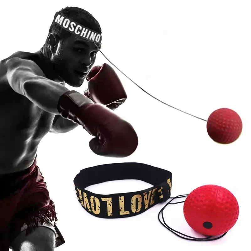 Bola de reflejos para kickboxing con cinta de sujeción - imagen 3