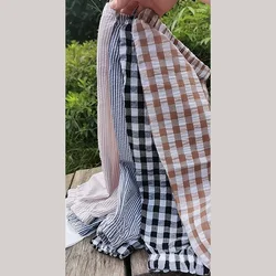 Pantalones antimosquitos a cuadros y rayas para niños