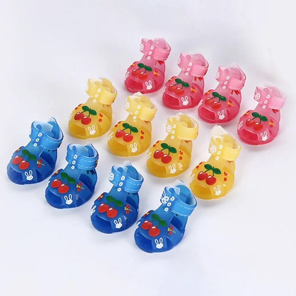 Sandalias de gel para perro ajustables con dibujos animados - imagen 3