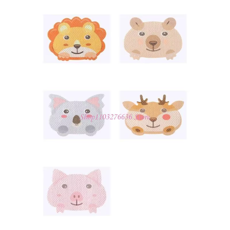 Tiras nasales infantiles anti-ronquidos – Diseño animal suave - imagen 5