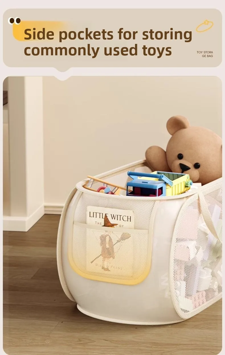 Bolsa de almacenamiento de malla, fácil de manejar