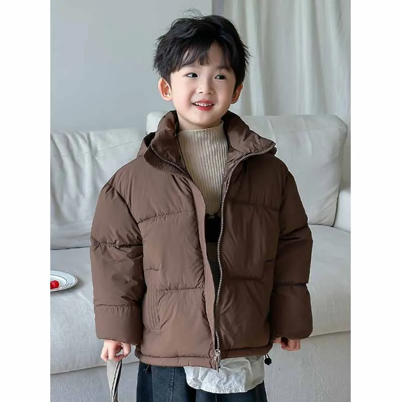 Abrigo acolchado de invierno con capucha para niños – algodón cálido - imagen 5