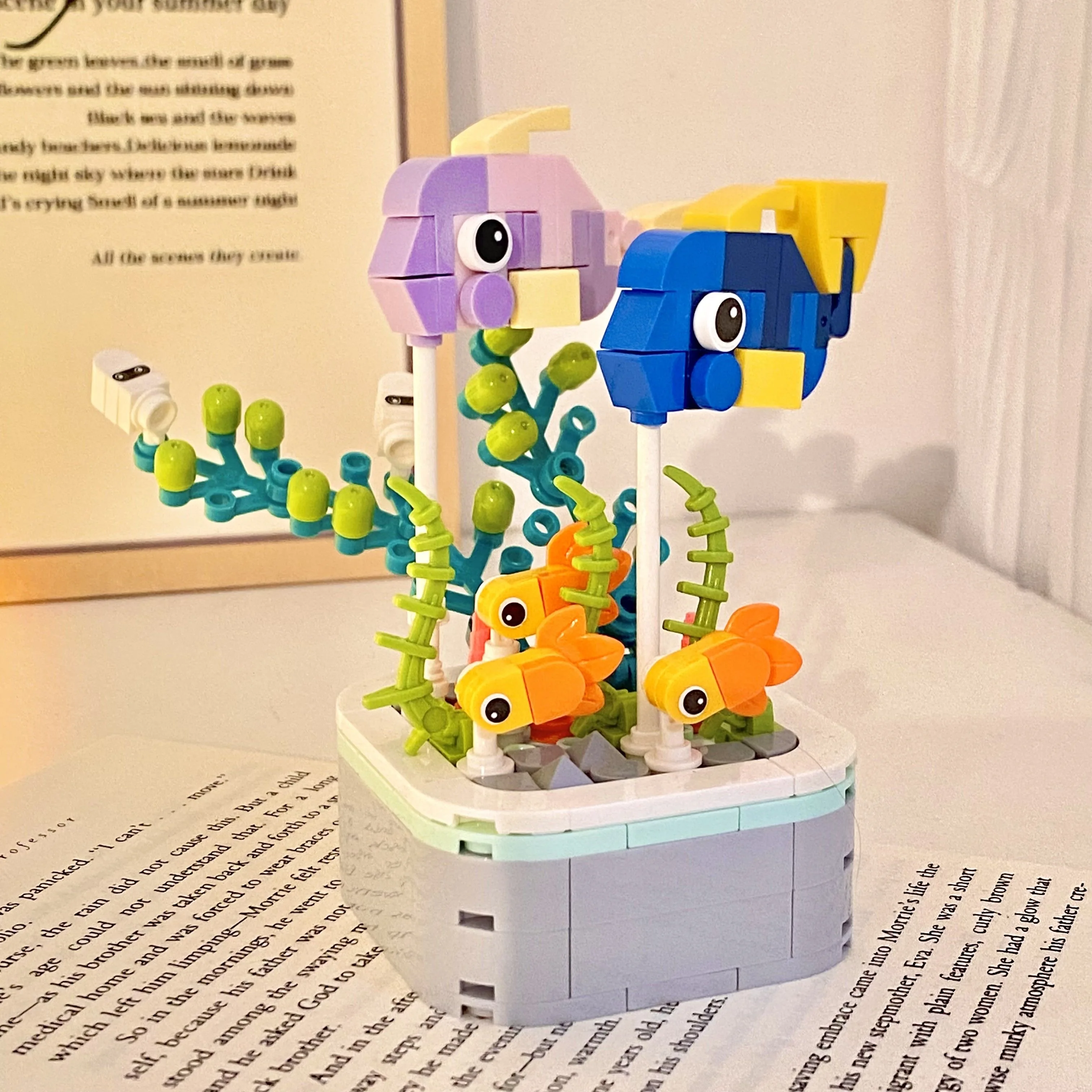 Bloques de construcción con insectos y flores para niños - imagen 3