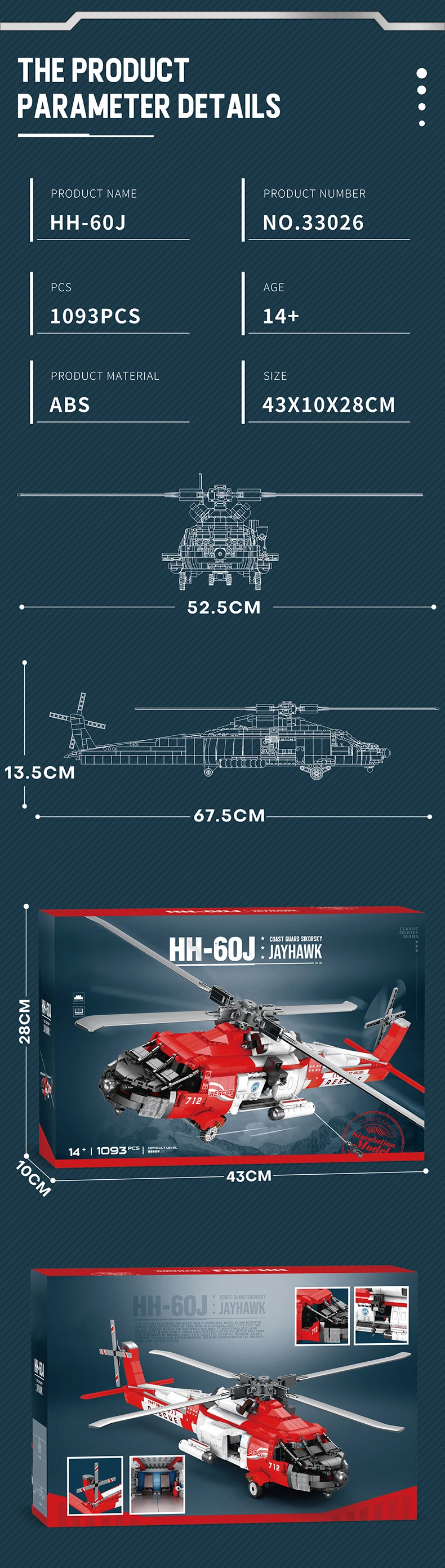 Niño jugando con el helicóptero ensamblado