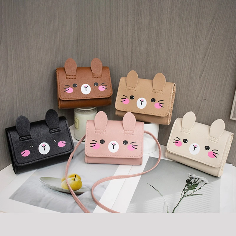 Bolso bandolera mini de PU infantil para niñas, estilo princesa - imagen 5