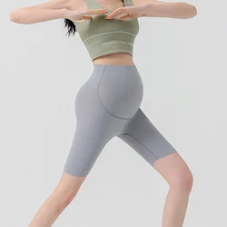 Leggings de maternidad finos sin costuras para yoga y verano