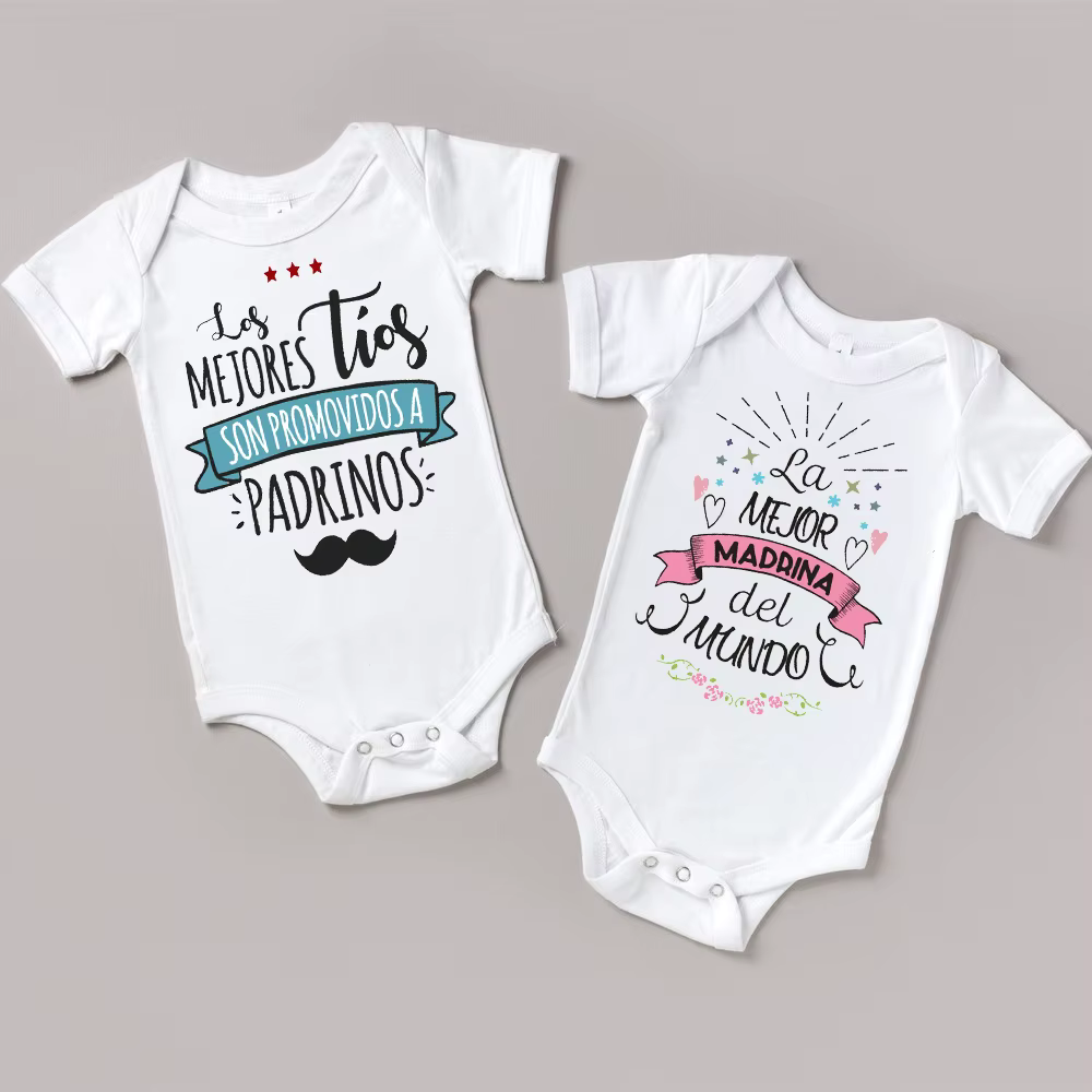 Body estampado bebé - Recién nacido mono verano - imagen 4
