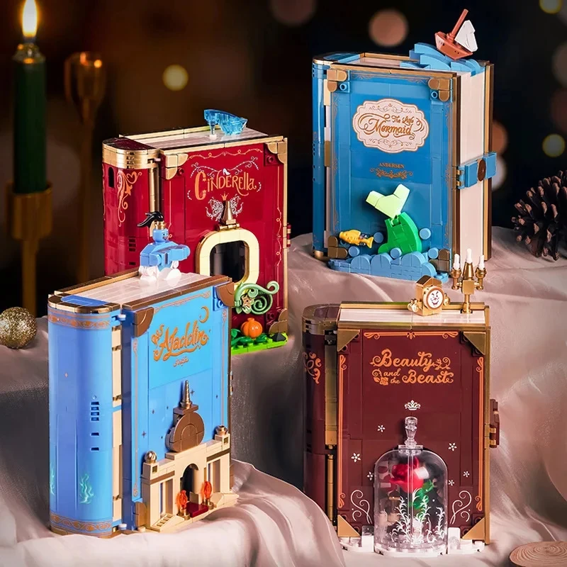 Bloques de construcción 3D Princesas de los Sueños – SetDIY para niña