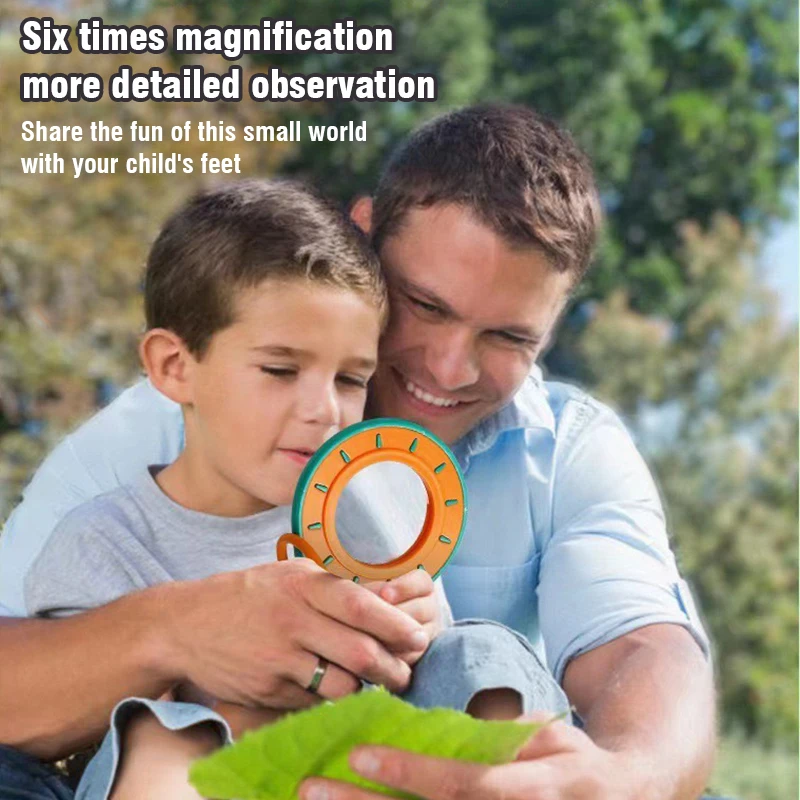 Set de explorador camping con binoculares y lupa para niños - imagen 2