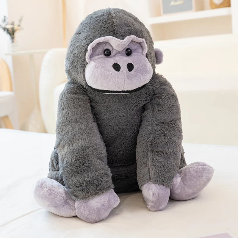 Mochila peluche gorila creativa para niño escolar divertida - imagen 3
