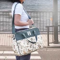 Bolsa de pañales multifunción bandolera para mamá de gran capacidad