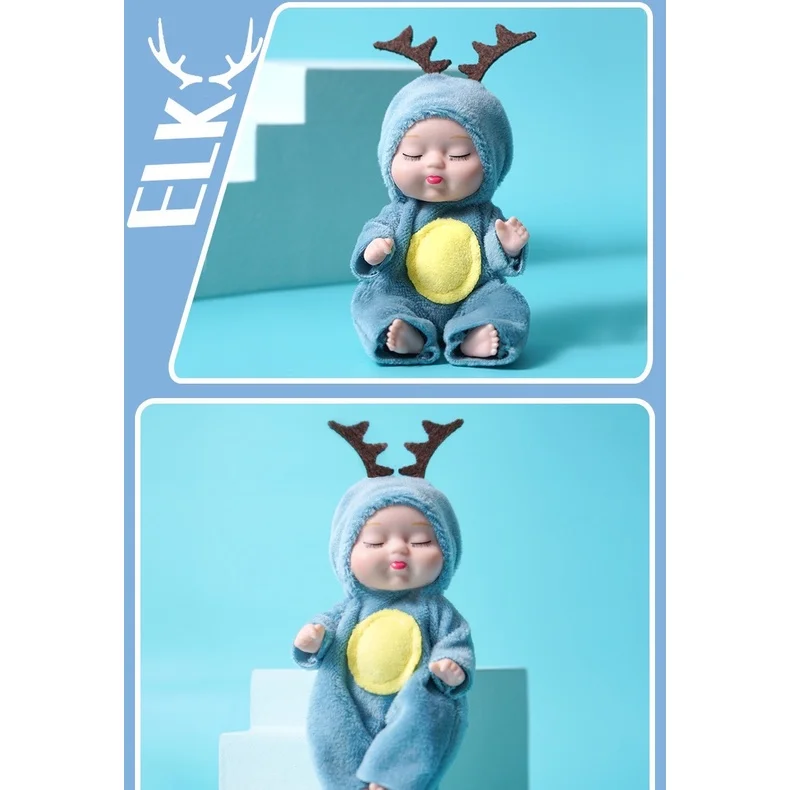 Muñeca bebé kawaii durmiente – Regalo ideal para niña - imagen 4