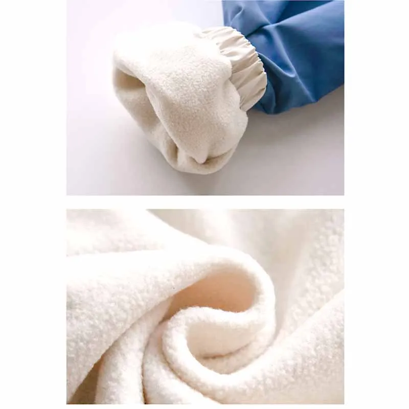 Gabardina acolchada con capucha para niños – cortavientos cálido - imagen 4
