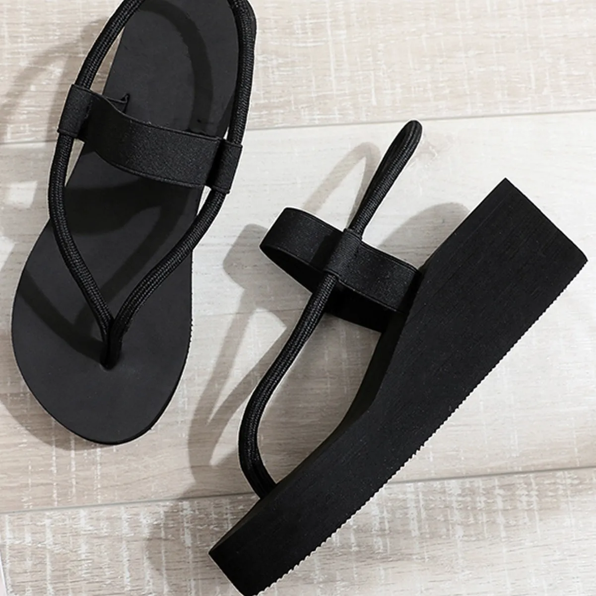 Sandalias de cuña de verano para niñas con suela EVA ligera - imagen 4