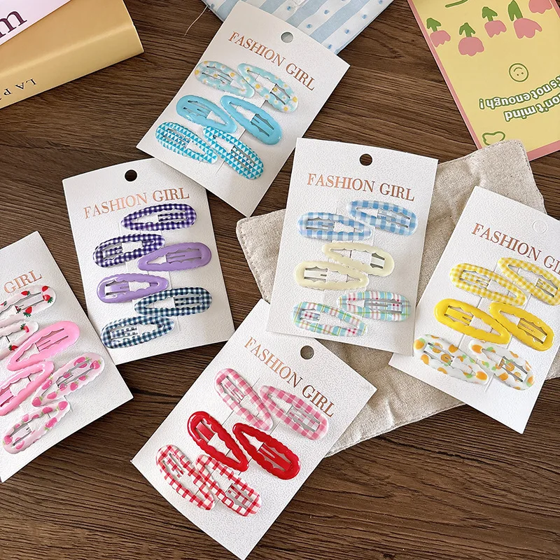 Clips con frutas para el pelo de niña – 6 unidades - imagen 3