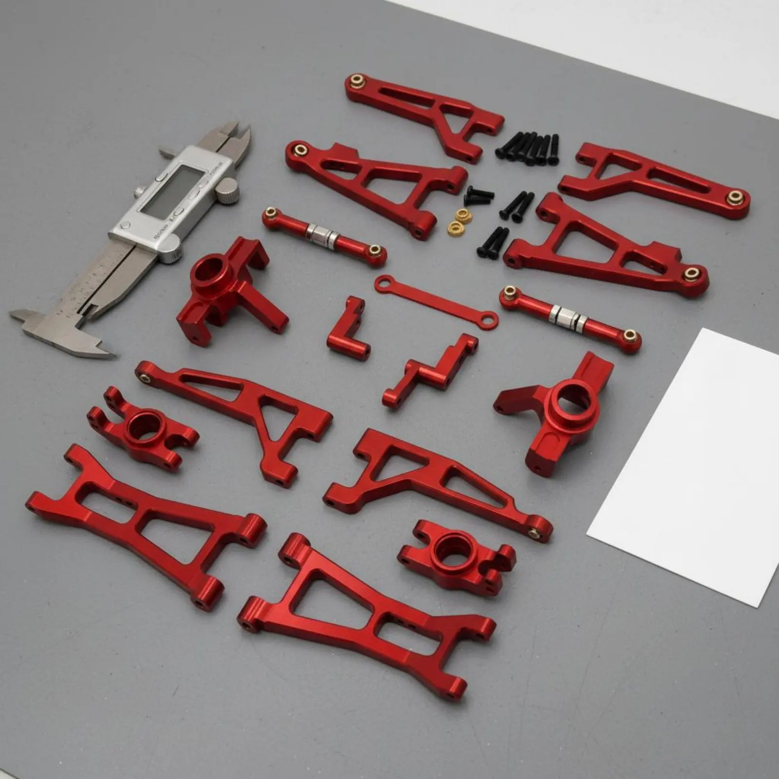 Kit de chasis metálico para coche RC resistente de montaje