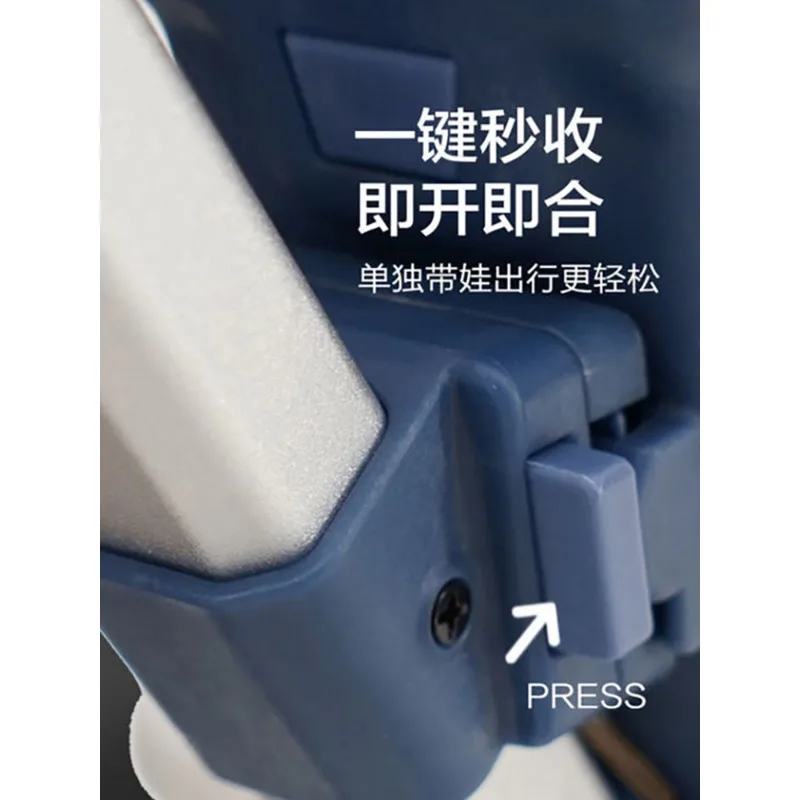 Coche ligero reversible para bebé – Portátil para viaje - imagen 5