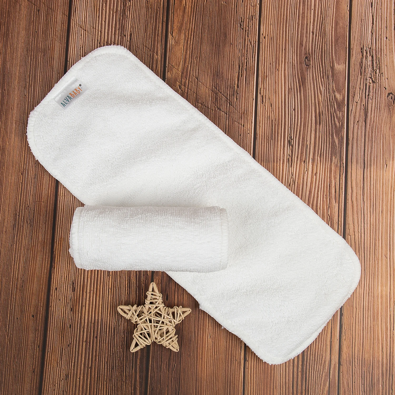 Insertos absorbentes de microfibra ALVABABY para pañal lavable
