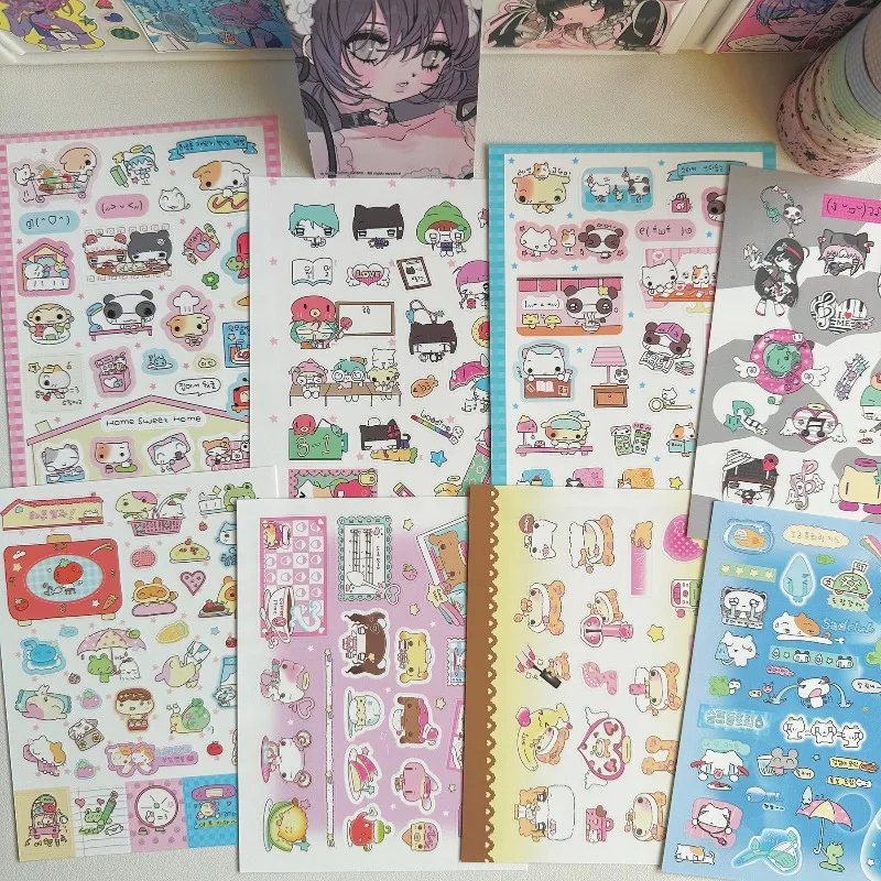 Pegatinas de animales estilo INS para álbumes, diarios y cuadernos - imagen 5