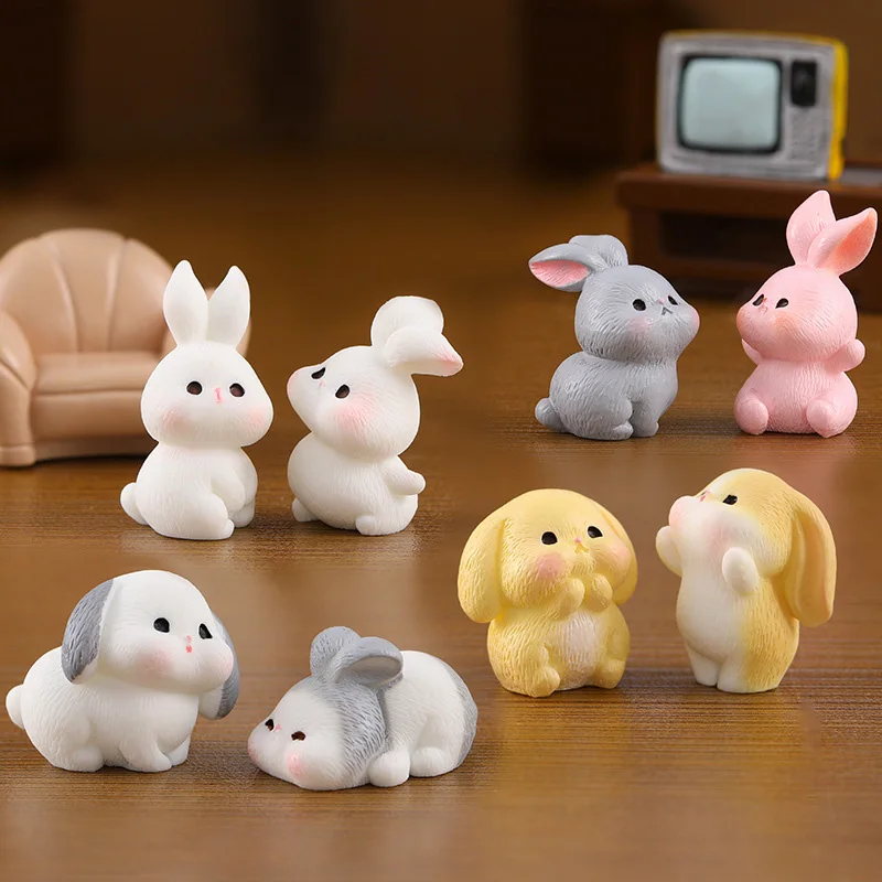 Decoración de conejo de Pascua para habitación infantil - Figura moderna - imagen 5