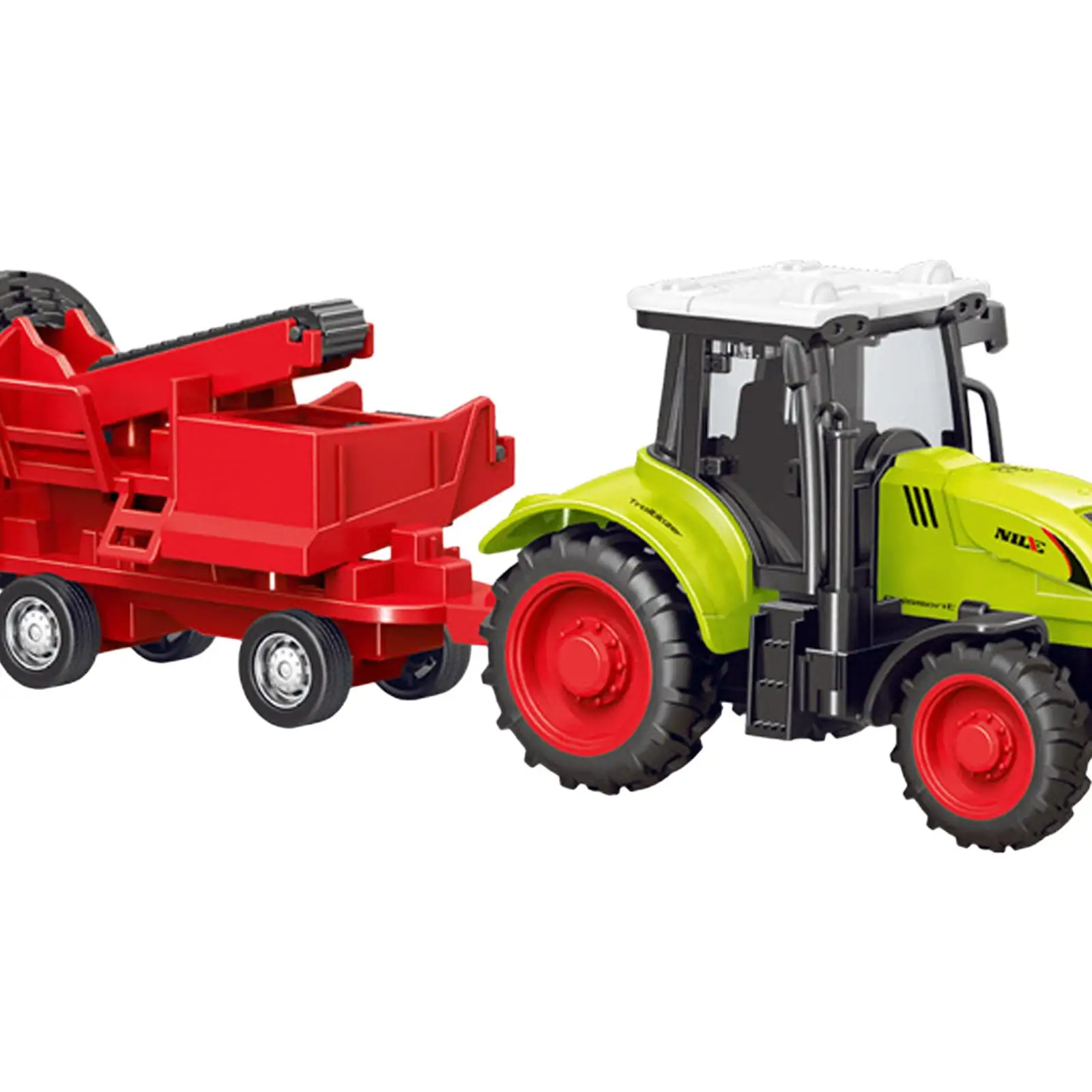 Juguete de tractor empuja y avanza para niños granjero educativo - imagen 4