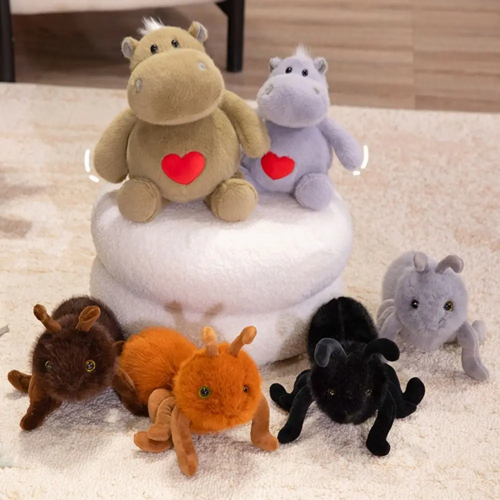 Peluche hipopótamo suave con algodón para bebé, almohada de juego - imagen 3