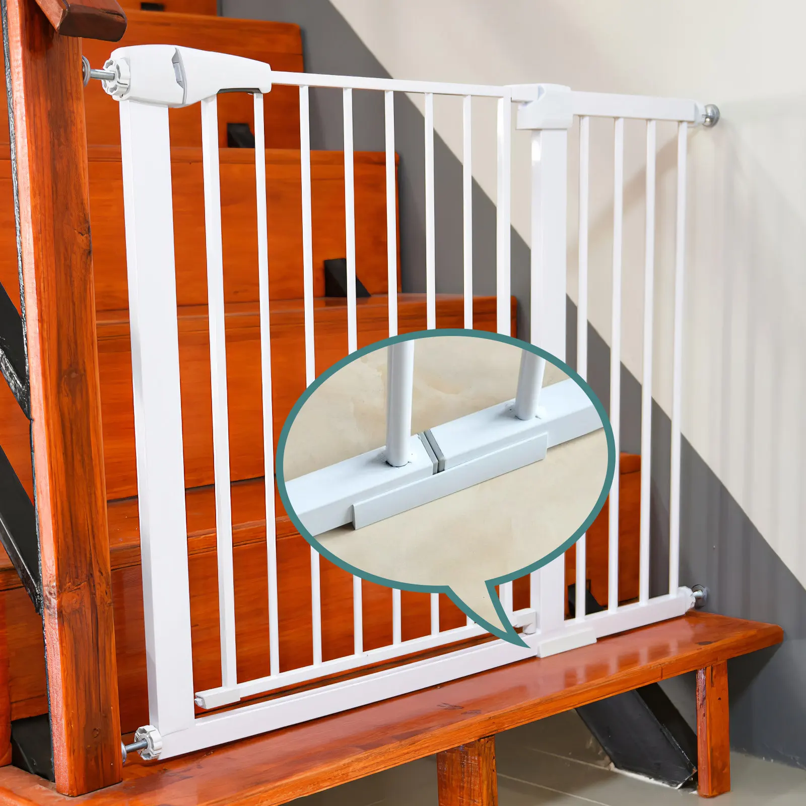 Refuerzos de ranura en PVC para barreras interiores