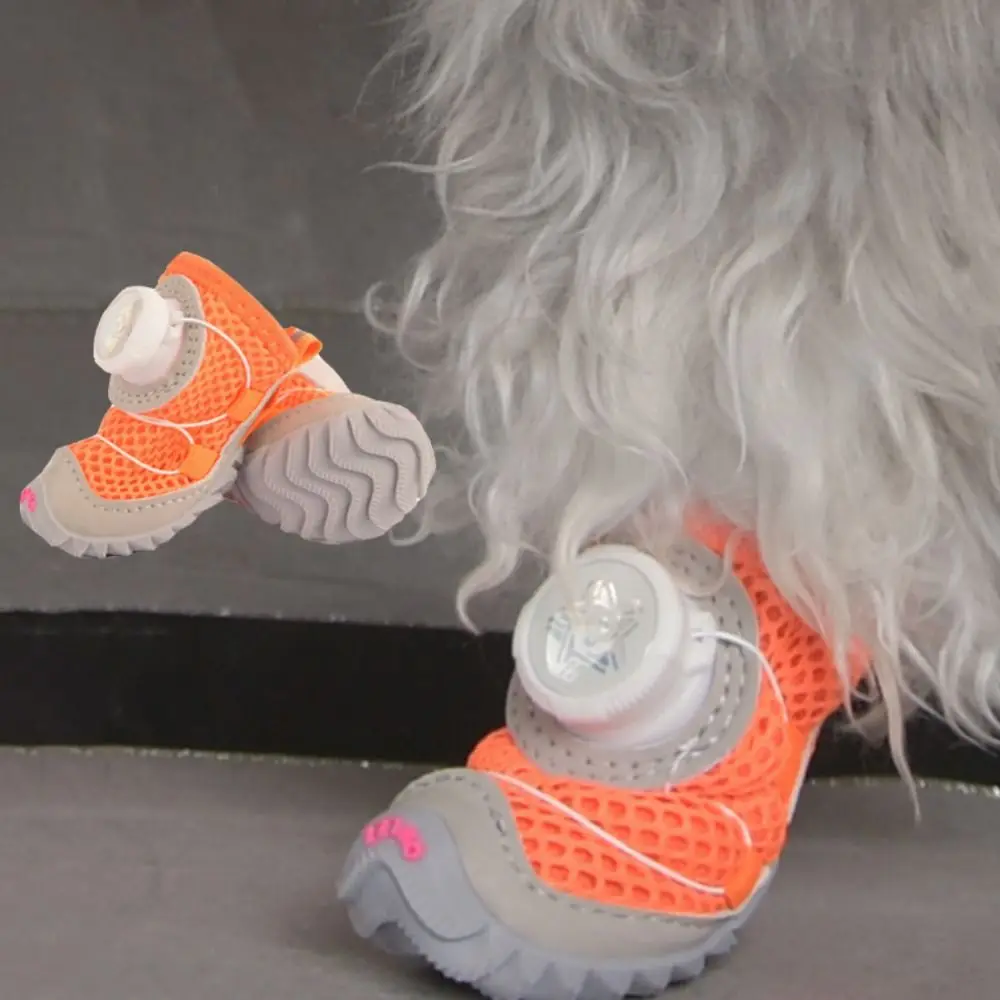 Zapatillas para perros transpirables reflectantes antideslizantes - imagen 5
