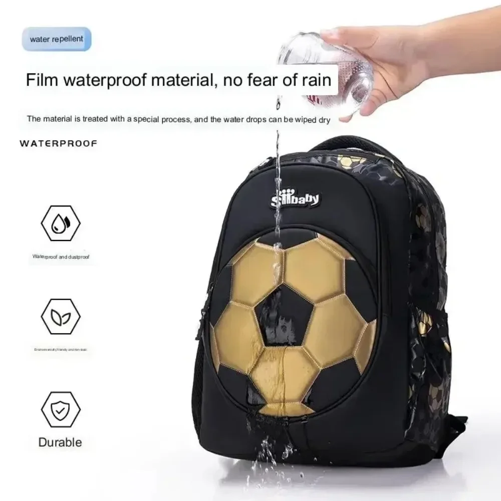 Mochila escolar de anime para niños de fútbol - imagen 5