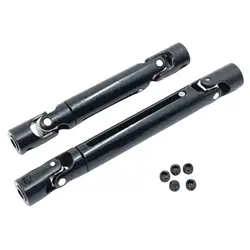 Eje de transmisión RC ligero de acero negro para reparaciones