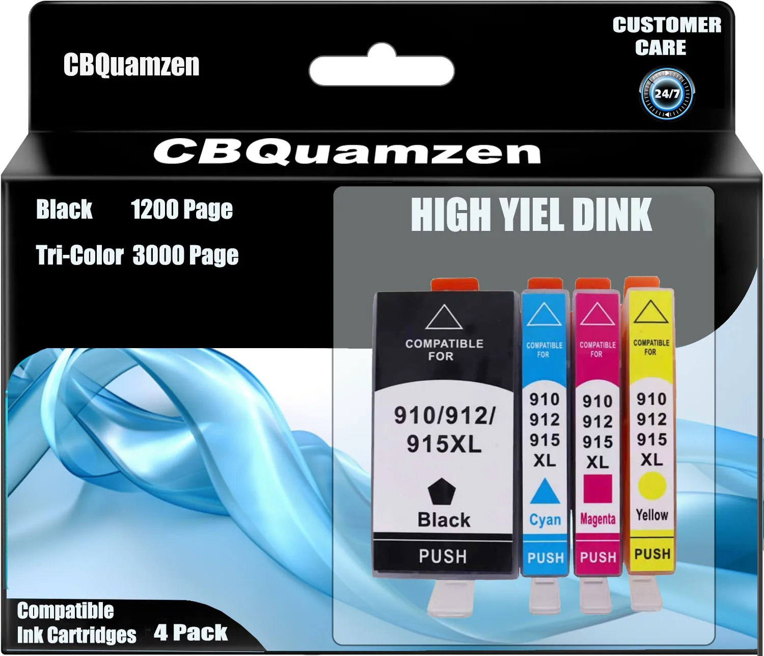 HP Cartuchos de tinta compatibles para OfficeJet Pro 8020 XL - imagen 3